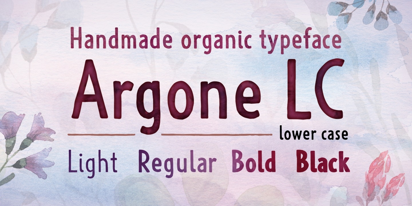 Argone LC Bold Font preview